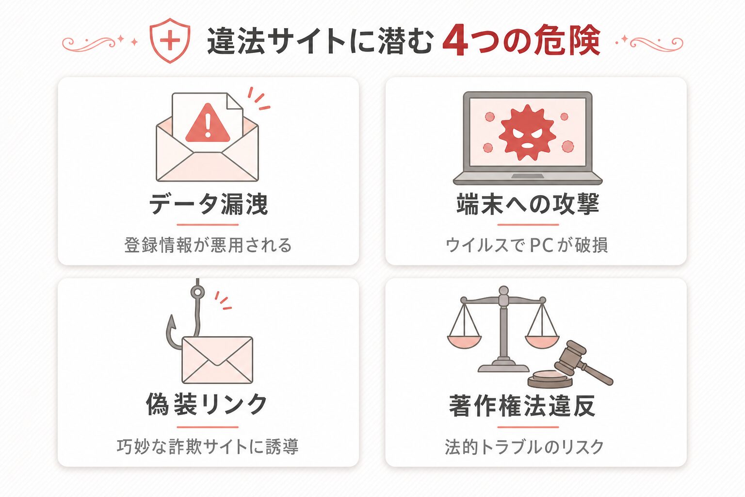 放蕩貴族は元王太子妃との孕ませ婚で忙しい の違法サイトリスク図解